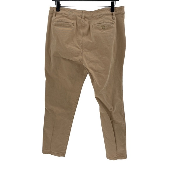 Lauren Ralph Lauren Khaki Chino Petite Pants 10P - Picture 6 of 8